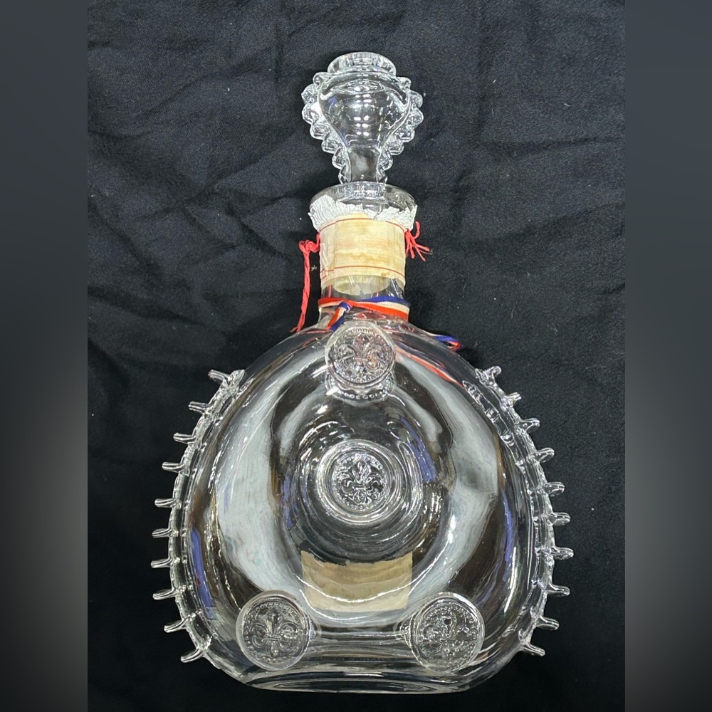 Empty Vintage Baccarat Crystal Remy Martin Louis XIII Cognac Decanter - Picture 2 of 14